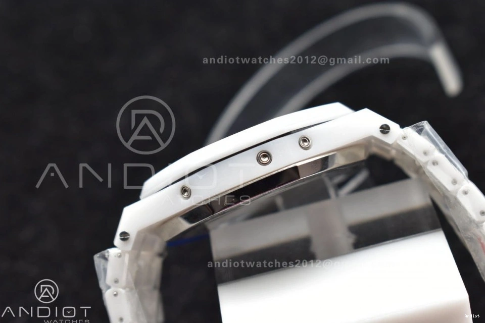 White Calendar Best Ceramic APSF Bracelet Edition 26579cb A5134 Oak Ceramic Perpetual on Royal 0425